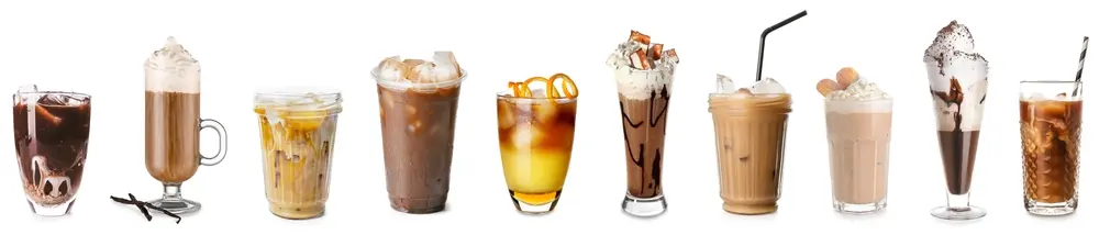 bebidas frías que están creciendo en cafeterías