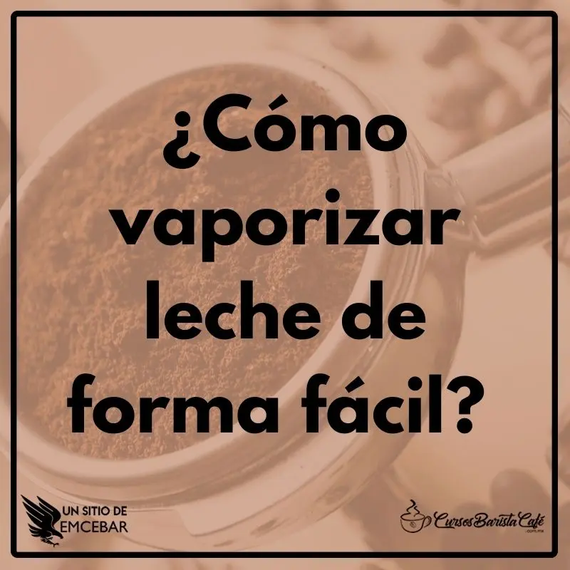 ¿Cómo vaporizar leche de forma fácil? Con y sin máquina