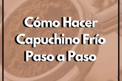 como hacer capuchino frio - Cursos de Barismo y Cafeterías