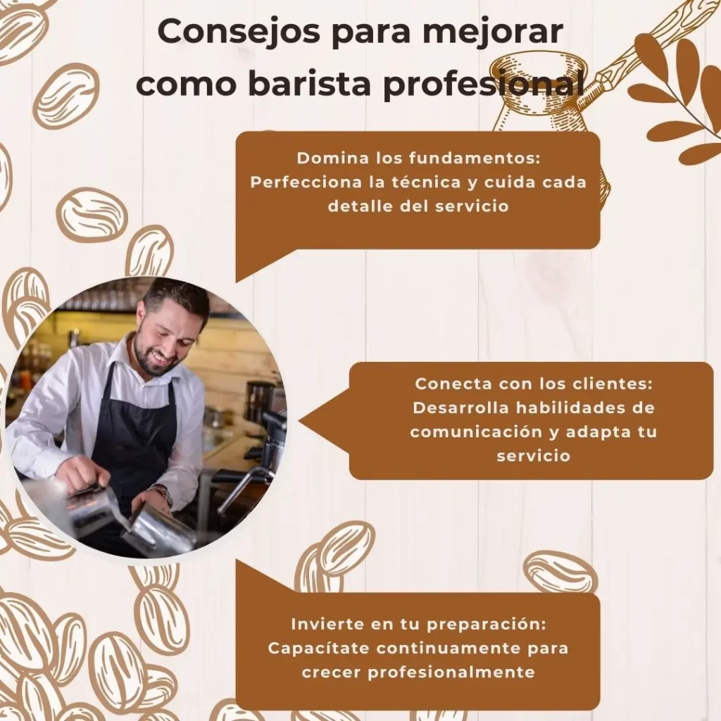 consejos para mejorar como barista profesional